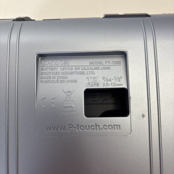 Brother P-Touch Model PT-1280 Electronic Home & Office Labeling System‎ Tested - Picture 4 of 7